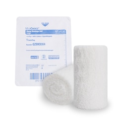 Med Vet International Medichoice Gauze Roll Bandage, 6-Ply, Sterile, Hypoallergenic,