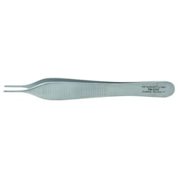 Med Vet International&nbsp;Miltex Padgett Adson Dressing Forceps, 4.75in, Delicate, Smooth Jaws, German, Pm-6106
