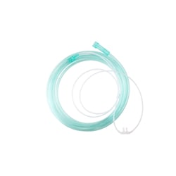 Med Vet International Dynarex Nasal Oxygen Cannula Cushion Tip, 7' (2.1 M) Crush Resistant, Neonatal/Standard Connector, 50/Case