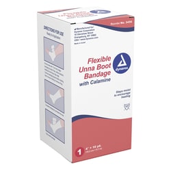 Med Vet International Dynarex Unna Boot Bandages w/Calamine, 4