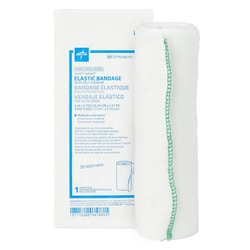 Med Vet International Sterile Swift-Wrap Elastic Bandages, Latex-Free, White, 6