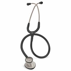 Med Vet International General Exam Stethoscope 3M Littmann Lightweight Ii S.E. Black 1-Tube 28 inch Tube Double Sided Chestpiece, 2450, Each