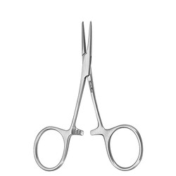 Med Vet International&nbsp;Miltex Meisterhand Hartman Mosquito Forceps, 4in, Straight, German, Mh7-24