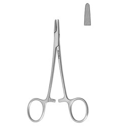 Med Vet International&nbsp;Miltex Meisterhand Brown Needle Holder, Convex Jaws, Fine Serrations, 5.25in, German, Mh8-22