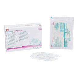 Med Vet International IV Dressing 3M Tegaderm Film 4 X 4-3/4 inch Sterile,