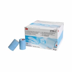 Med Vet International&nbsp;Medical Tape 3M Micropore S Blue 2 inch X 1-1/2 Yard Silicone Nonsterile, 2770S-2, 50/Box