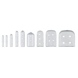 Med Vet International Miltex Tit-It Protector, Assorted Clear Vent, 50/Pack, 3-2510C