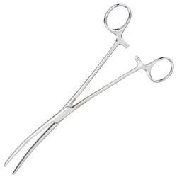 Med Vet International&nbsp;Miltex Vantage Rochester-Pean Forceps, 10in., Curved