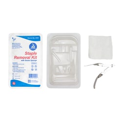 Med Vet International Dynarex Staple Removal Kit, Sterile, 50/Case