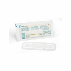Med Vet International Transparent Film Dressing With Pad 3M Tegaderm + 3-1/2 X 10 inch Frame Style DelIVery Rectangle Sterile, 3591, 25/Box