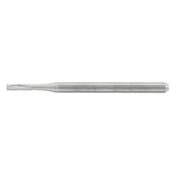 Med Vet International Miltex Friction Grip Tungsten Carbide Bur, Crosscut Fissure, Straight, Surgical, #57Su, 10 Pack, Dfg57Su