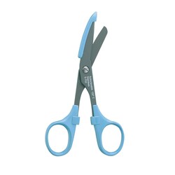 Med Vet International&nbsp;Miltex Nurse'S Bandage Scissors w/Pouch, Blue, 5.5in, 5-702