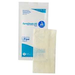 Med Vet International Dynarex Sterile Dynaginate Ag Silver Calcium Alginate Dressing, 4