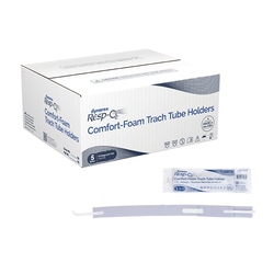 Med Vet International Dynarex Comfort-Foam Trach Tube Holder, 2-Piece, Medium, Adolescent - Adult, 50/Case