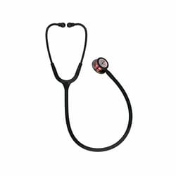 Med Vet International&nbsp;Clinician Stethoscope 3M Littmann Classic Iii Black 1-Tube 27 inch Tube Convertible Chestpiece, 5870, Each