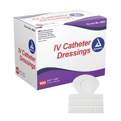 Med Vet International&nbsp;Dynarex IV Catheter Dressing, 500/Case