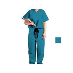 Med Vet International&nbsp;Angelstat Scrub Shirt, Peacock, Large