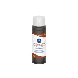Med Vet International Dynarex Povidone Iodine Prep Solution, 4oz Bottle, 48/Case