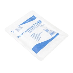 Med Vet International Dynarex Minor Laceration Tray w/Instruments,