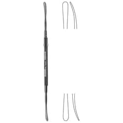 Med Vet International Miltex Freer Elevator, 7in, Double-Ended, Sharp-Blunt 5mm Wide Blades, German, Mh18-1968