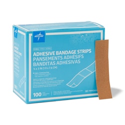 Med Vet International Woven Fabric Adhesive Bandage, Sterile, 3/4
