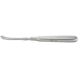 Med Vet International&nbsp;Miltex Adson Periosteal Elevator, 6.5in, Curved, Semi-Sharp Edge, 6.5mm Wide, German, 26-1434