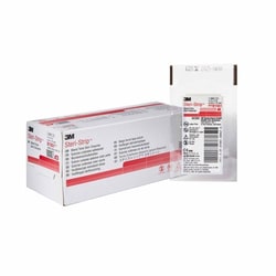Med Vet International 3M Steri-Strip Skin Closure Strip, 1/4 X 3 inch, Nonwoven Material, Flexible Strip, Tan, B1551, 200/Case