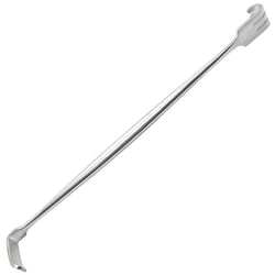 Med Vet International Miltex Meisterhand Senn Retractor, 6.25in, Double-Ended, 3 Blunt Prongs And 6.5mm X 20mm Blade, German, Mh11-76