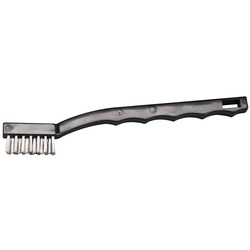 Med Vet International&nbsp;Miltex Instrument Cleaning Brushes, 7.25in, Stainless Seel Bristles, Set Of 3, 3-1001
