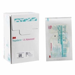 Med Vet International IV Dressing 3M Tegaderm Film 2-1/2 X 2-3/4 inch Sterile, 1683, 400/Case