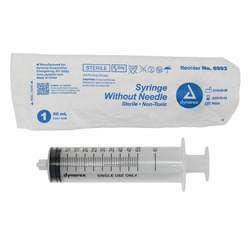 Med Vet International&nbsp;Dynarex Syringe - Luer Lock, 60 Cc, 250/Case