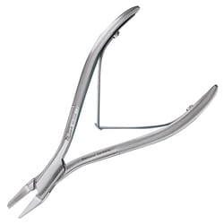 Med Vet International Miltex Nail Splitter, 5in., English Anvil Pattern Jaws, Double Spring, Stainless Steel