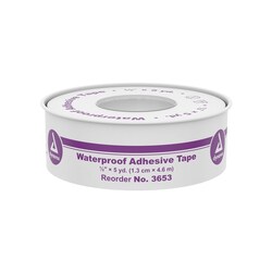 Med Vet International&nbsp;Dynarex Waterproof Adhesive Tape, 1/2