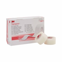 Med Vet International 3M Transpore Medical Tape, Transparent, 1 inch X