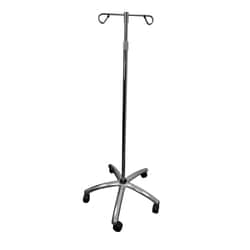Med Vet International Dynarex Deluxe IV Pole Base, 2 Hook Hanger, Each
