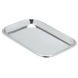 Med Vet International Miltex Mayo Tray, Non-Perforated, 17in X 11.5in X 0.75in, 3-929
