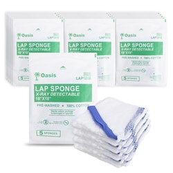 Med Vet International Lap Sponge Sterile, 18
