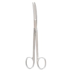Med Vet International&nbsp;Miltex Mixter Scissors, Curved, Blunt, German, 6.25in, 5-114