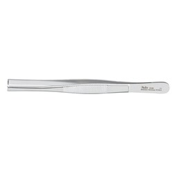 Med Vet International&nbsp;Miltex Tissue Forceps, 4 X 5 Teeth, Standard Pattern Serrated Handles, 5.75in, German, 6-84
