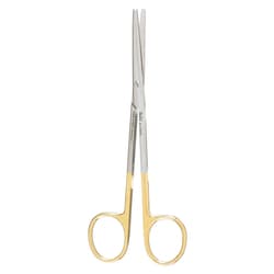 Med Vet International&nbsp;Miltex Metzenbaum-Lahey Scissors, Tungsten Carbide, Standard Pattern, Straight, Blunt, German, 5.75in, 5-179Tc