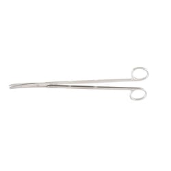 Med Vet International&nbsp;Miltex Metzenbaum-Nelson Scissors, Standard Pattern, Curved, Blunt Points, German, 11.25in, 5-192