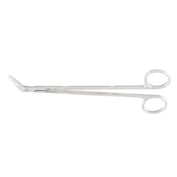 Med Vet International&nbsp;Miltex Potts-Smith Scissors, Angled On Side 60 Degrees, 14.5mm Blades, German, 7.5in, 5-248