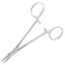 Med Vet International Miltex Vantage Halsey Needle Holder, 5in., Smooth Jaws
