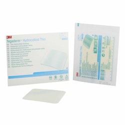 Med Vet International Thin Hydrocolloid Dressing 3M Tegaderm Thin 4 X 4