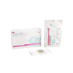 Med Vet International IV Dressing With Chg 3M Tegaderm Chg (Chlorhexidine Gluconate) / Film 3 1/2 X 4 1/2 inch Sterile, 1657, 25/Box