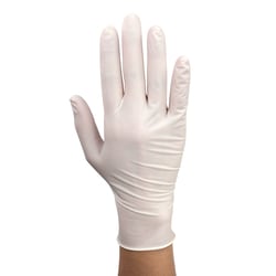 Med Vet International Dynarex Sensi Grip Latex Exam Gloves, X-Small, Powder-Free, 1000/Case