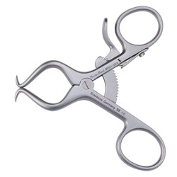 Med Vet International Miltex Meisterhand Gelpi Retractor, 3.5in, With Grip Lock, Mini, German, Mh11-364