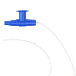 Med Vet International Dynarex Single Suction Catheter, Graduated w/Control Valve, 8 Fr, Pediatric, 50/Case