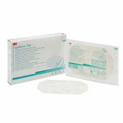 Med Vet International Transparent Film Dressing 3M Tegaderm 4 X 4-3/4 inch Frame Style DelIVery Rectangle Sterile, 1626, 200/Case