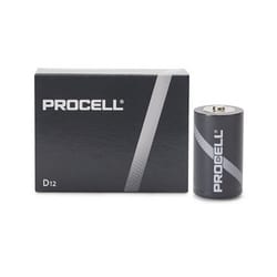 Med Vet International&nbsp;Alkaline Battery Duracell Procell D Cell 1.5V Disposable 12 Pack, Pc1300, 72/Case